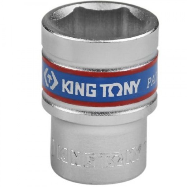 Soquete Sextavado Curto de 1/2 Pol. - 20 mm - KINGTONY-433520