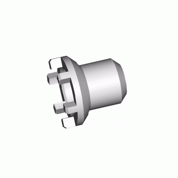 Chave de garras com 98mm e encaixe de 3/4 - RAVEN-732812 