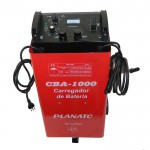 Carregador de Bateria 12/24V 220V com Auxiliar de Partida 500A - CBA1000  - Planatc