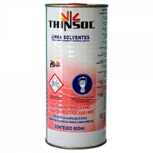 Removedor Querosene Thinsol 900ml 